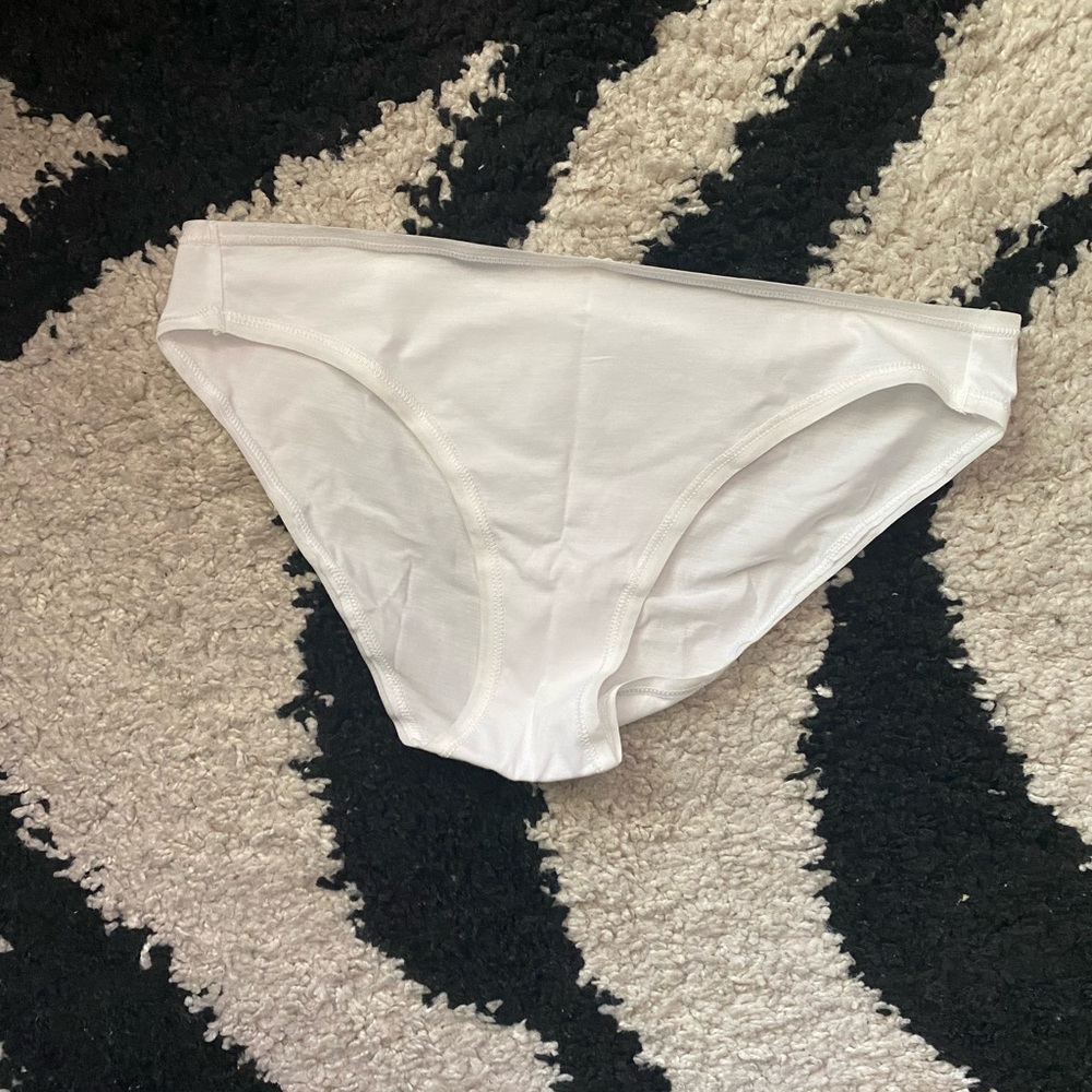 NWOT Everlane The White Cotton Hipster Small - Picture 3 of 5